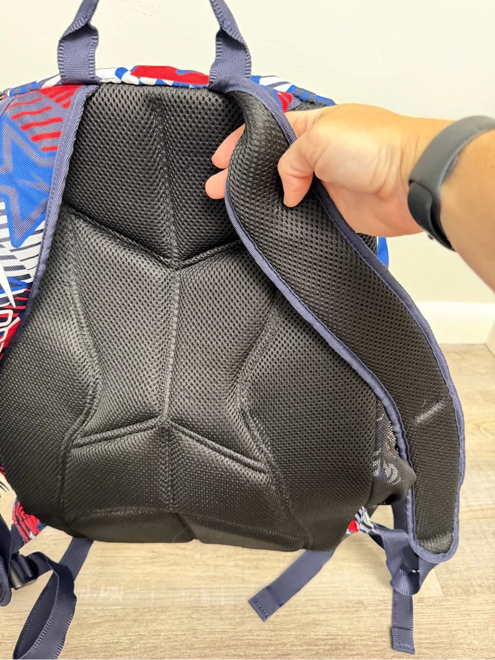 Speedo Teamster 35L Swim Backpack Red White Blue USA, NEW w/o tags